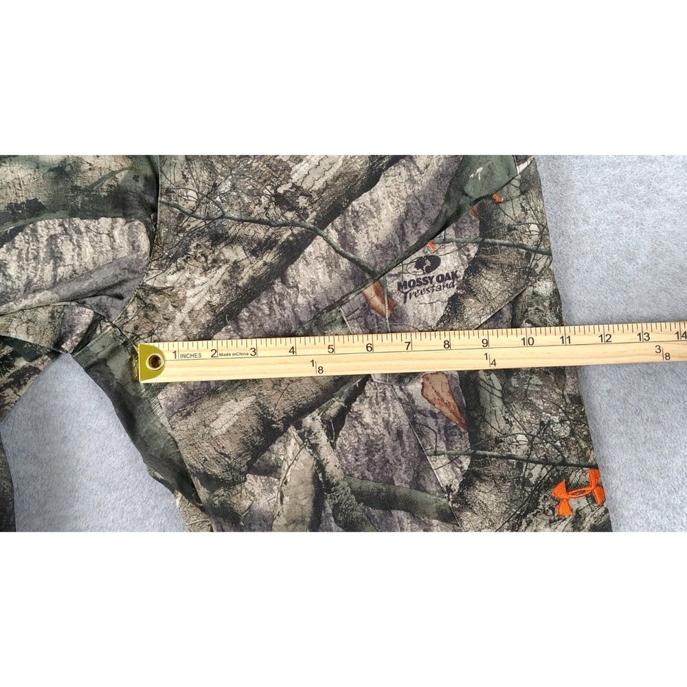 Under Armour Mossy Oak Treestand Camouflage Camo Hunt Camp Pants Mens 32X32 - Picture 11 of 16